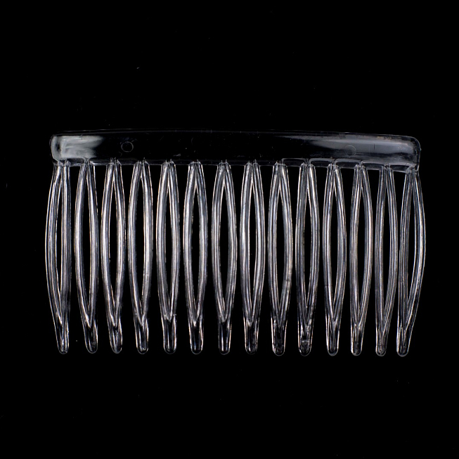 Plastic Bridal Combs, 12pcs