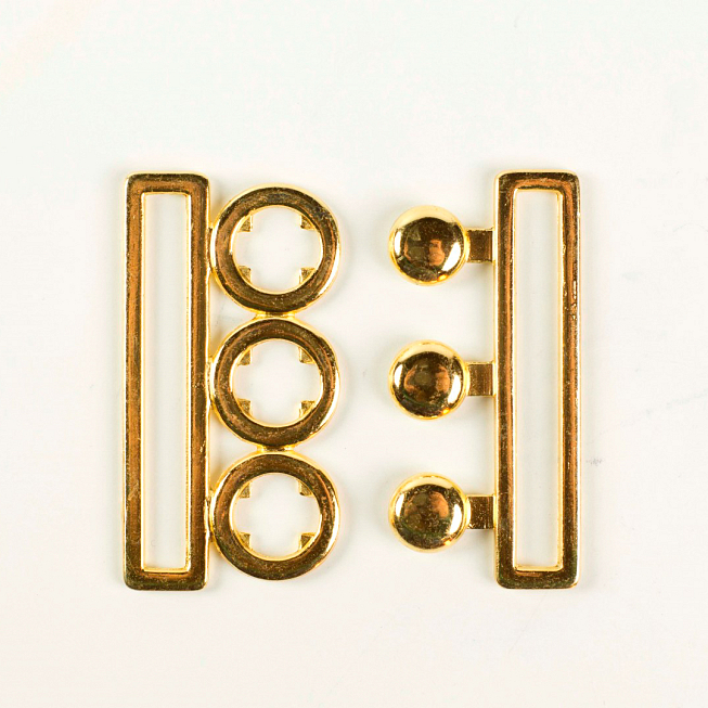 Large Metal Clasps, 10 Pairs