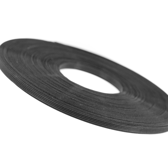 8mm Black Polyester Boning, 45m