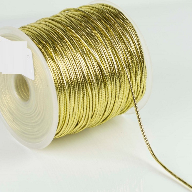 Metallic Cord (1mm-2mm), 100m
