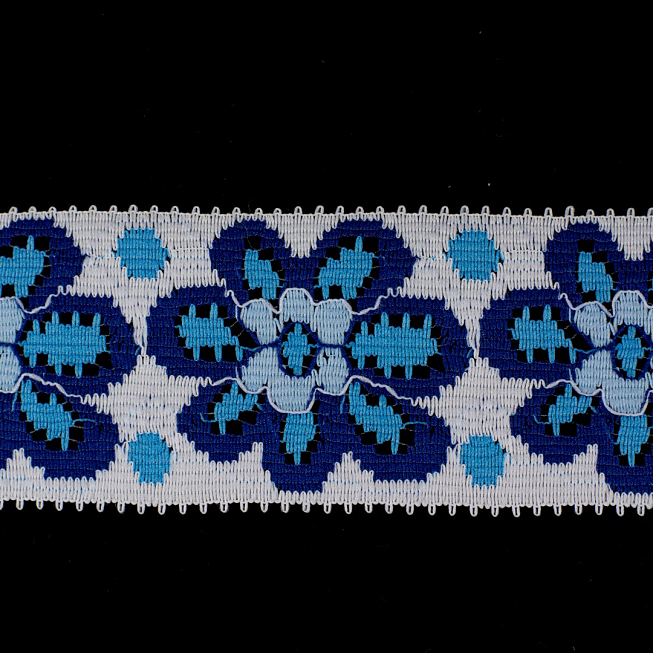 Blue & White Lace, 50m