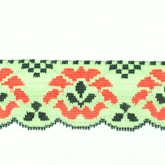 Green Retro Lace, 50m