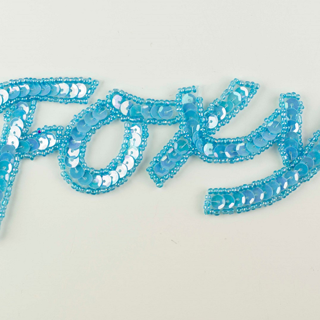 'Foxy' Sequin Patch, 12pcs