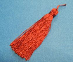 10cm Silky Key Furnishing Tassels, 10pcs