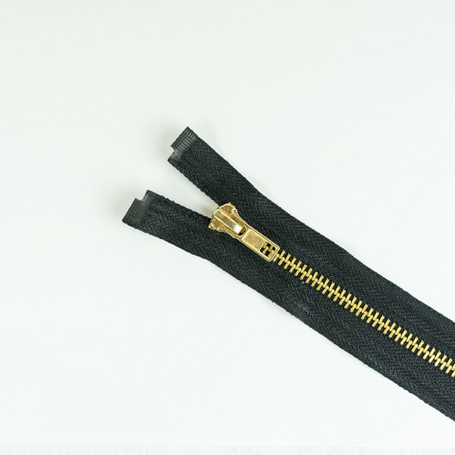 No.5 Brass Open End Zip (30