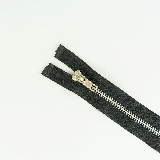 No.5 Silver Open End Zip (30