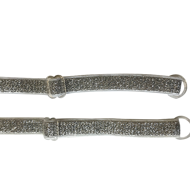 10mm Glitter Bra Straps, 25 pairs